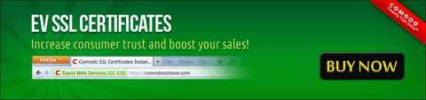 Comodo InstantSSL with Free EV